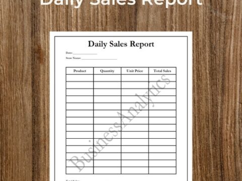 | sale report